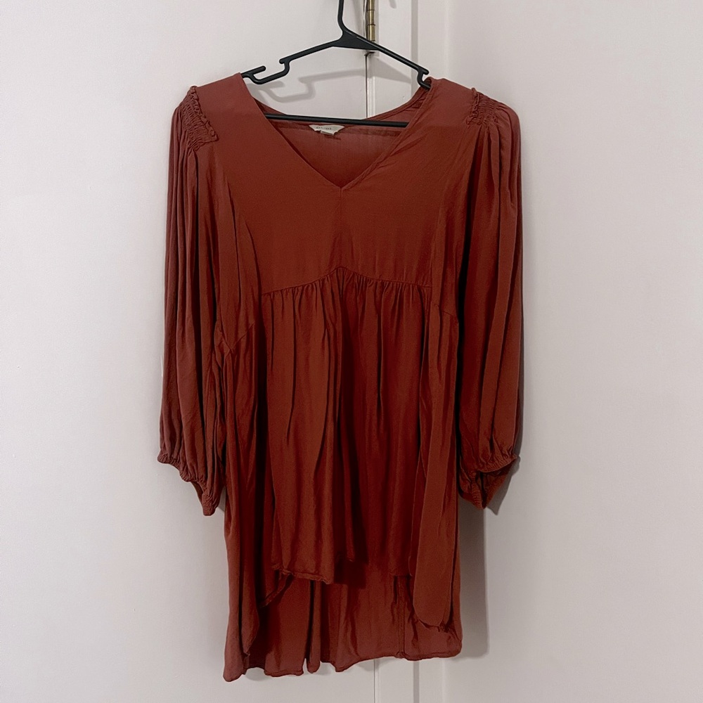 Medium 3/4 Sleeve Baby Doll Shirt